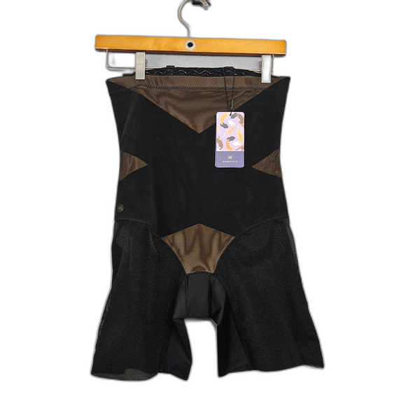 NWT Honeylove SuperPower Short Shapewear Women's Size Medium Black Waist Trainer - Picture 8 of 8